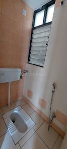 Bathroom Image of 585 Sq.ft 1 BHK Apartment / Flat for rent in Nanded Mangal Bhairav, Nanded Pune for Rs. 18000