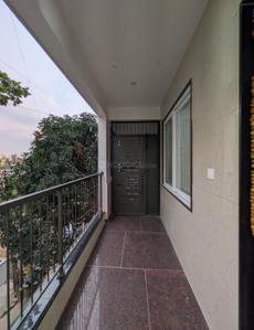 Balcony Image of 1200 Sq.ft 2 BHK Builder Floor for rent in Hebbal Kempapura Bengaluru for Rs. 35000