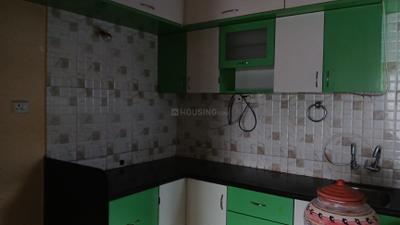 Kitchen Image of 1000 Sq.ft 2 BHK Apartment / Flat for rent in Goyal My Home Punawale, Wakad Pune for Rs. 28000