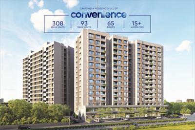 Image of 1350 Sq.ft 2 BHK Apartment / Flat for sale in Resset The Park, South Bopal, Ahmedabad for Rs. 6300000