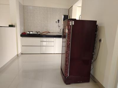 Kitchen Image of 650 Sq.ft 1 BHK Apartment / Flat for rent in Godrej Horizon, Mohammed Wadi Pune for Rs. 18000