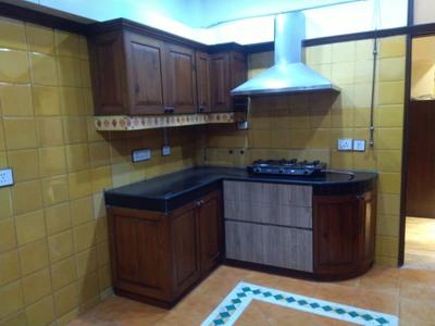 Kitchen Image of 4500 Sq.ft 4 BHK Builder Floor for rent in Panchsheel Park New Delhi for Rs. 275000