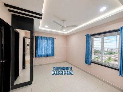 Bedroom Image of 2160 Sq.ft 3 BHK Apartment / Flat for sale in Cybercity Rainbow Vistas Rock Garden, Borabanda Hyderabad for Rs. 22500000