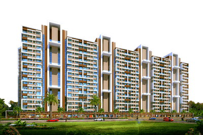 Image of 930 Sq.ft 2 BHK Apartment / Flat for sale in Mohan Precious Greens, Ambernath East, Ambernath for Rs. 4700000