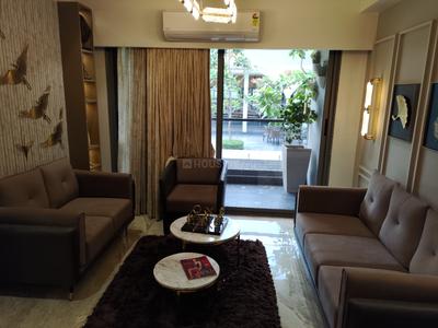 Hall Image of 2034 Sq.ft 3 BHK Apartment / Flat for sale in Swagat Glassglow, Sargasan Gandhinagar for Rs. 9040000