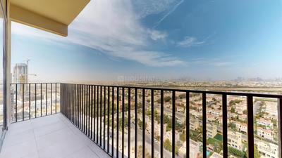 Balcony Image of 484 Sq.ft 1 BHK Apartment / Flat for sale in Jumeirah Village Dubai for Rs. 17225194