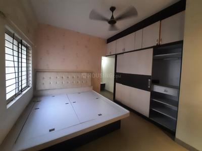 Bedroom Image of 1300 Sq.ft 3 BHK Builder Floor for rent in Limbodi Indore for Rs. 18000