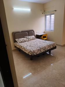 Bedroom Image of 650 Sq.ft 1 BHK Apartment / Flat for rent in Marathahalli Bengaluru for Rs. 26000