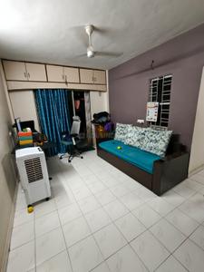 Bedroom Image of 570 Sq.ft 1 BHK Apartment / Flat for rent in Wadhwani Mayureshwar Sai Nisarg Park, Pimple Saudagar Pune for Rs. 25000