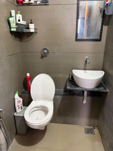 Bathroom Image of 1395 Sq.ft 2 BHK Apartment / Flat for rent in Shreeji Capital Crown, Randesan Gandhinagar for Rs. 21500