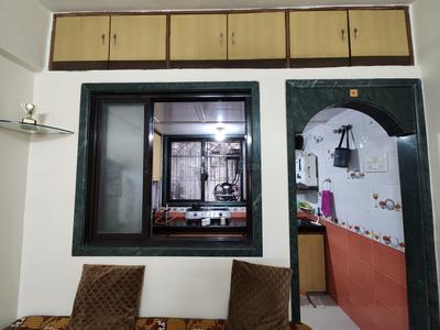 Bedroom Image of 550 Sq.ft 1 BHK Apartment / Flat for rent in Kopar Khairane Navi Mumbai for Rs. 28000