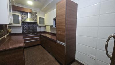 Kitchen Image of 1800 Sq.ft 3 BHK Builder Floor for rent in Safdarjung Enclave New Delhi for Rs. 160000
