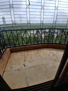 Balcony Image of 1500 Sq.ft 3 BHK Apartment / Flat for rent in Airoli Navi Mumbai for Rs. 65000