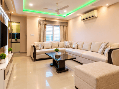 Image of 2200 Sq.ft 3 BHK Apartment / Flat for rent in Gnext Sahil Siddhivinayak Tower, Bhicholi Mardana, Indore for Rs. 45000