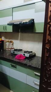 Kitchen Image of 1200 Sq.ft 3 BHK Apartment / Flat for rent in Shubham Residency, Bijalpur Indore for Rs. 22000