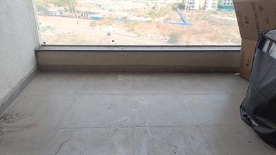 Balcony Image of 650 Sq.ft 1 BHK Apartment / Flat for rent in Ajax Global Lifestyle Kharadi, Kharadi Pune for Rs. 32000
