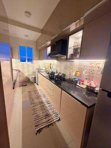Kitchen Image of 1000 Sq.ft 2 BHK Apartment / Flat for rent in TVS Emerald LightHouse, Chromepet Chennai for Rs. 36000