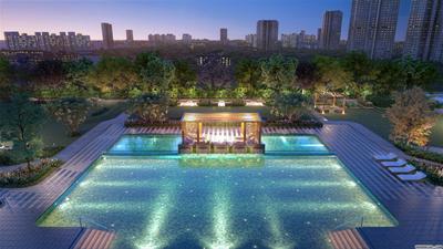 Image of 2450 Sq.ft 4 BHK Apartment / Flat for sale in L And T Crescent Bay, Parel, Mumbai for Rs. 165500000