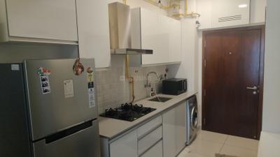 Kitchen Image of 600 Sq.ft 1 RK Apartment / Flat for sale in L And T Raintree Boulevard, Sahakara Nagar Bengaluru for Rs. 14000000