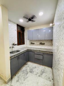 Kitchen Image of 780 Sq.ft 2 BHK Builder Floor for rent in Sultanpur New Delhi for Rs. 20000