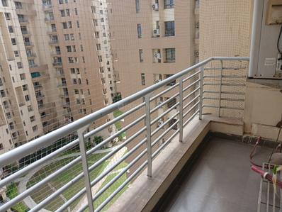Balcony Image of 1700 Sq.ft 2 BHK Apartment / Flat for rent in Unitech Fresco, Sector 50 Gurgaon for Rs. 58000
