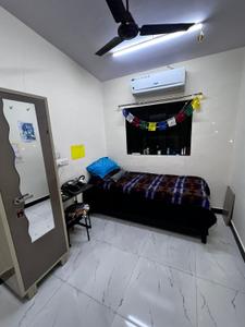 Bedroom Image of 300 Sq.ft 1 RK Studio for rent in Saki Naka Mumbai for Rs. 16000
