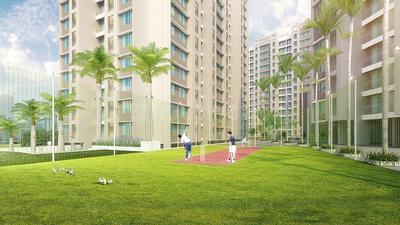 Image of 750 Sq.ft 1 BHK Apartment / Flat for sale in Charms Global City, Ambernath East, Ambernath for Rs. 3240400
