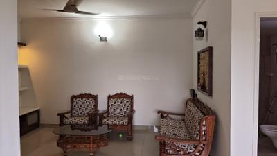 Living Room Image of 1305 Sq.ft 2.5 BHK Apartment / Flat for rent in Mantri Webcity3B, Narayanapura Bengaluru for Rs. 50000