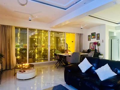 Hall Image of 2300 Sq.ft 4 BHK Apartment / Flat for rent in Damodarpriya, Kharghar Navi Mumbai for Rs. 115000