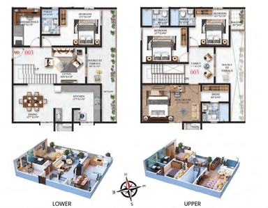 Image of 2649 Sq.ft 5 BHK Apartment / Flat for sale in SBR Minara by SBR Group, K R Puram, Bengaluru for Rs. 29000000