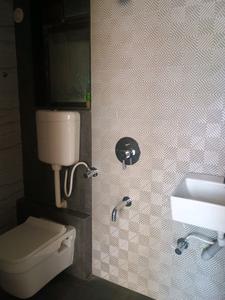 Common Bathroom Image of 607 Sq.ft 1 BHK Apartment / Flat for sale in Kulswamini Sukrya Heights, Dombivli West Thane for Rs. 4300000