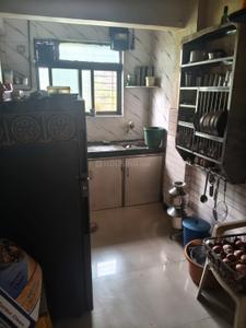 Kitchen Image of 400 Sq.ft 1 BHK Apartment / Flat for sale in Sai Vaishnavi CHS, Bhandup West Mumbai for Rs. 5500000