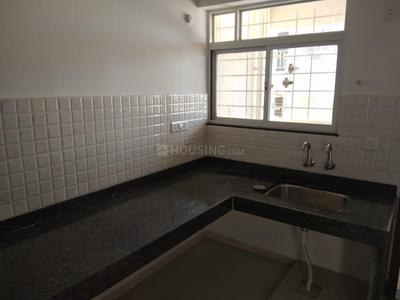 Kitchen Image of 950 Sq.ft 2 BHK Apartment / Flat for sale in Majestique Manhattan, Wagholi Pune for Rs. 5200000