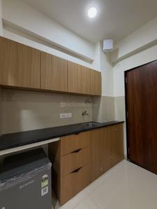 Kitchen Image of 500 Sq.ft 1 BHK Builder Floor for rent in Scheme 78 Indore for Rs. 14500