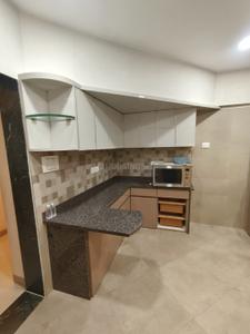 Kitchen Image of 1150 Sq.ft 3 BHK Apartment / Flat for rent in Zara Apartment, Powai Mumbai for Rs. 111000