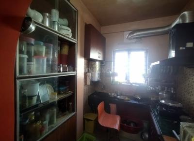 Kitchen Image of 740 Sq.ft 2 BHK Builder Floor for sale in Haltu Kolkata for Rs. 3500000