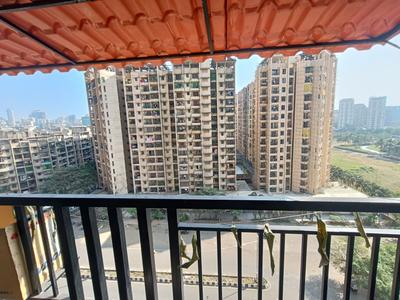 Balcony Image of 607 Sq.ft 1 BHK Apartment / Flat for sale in Raunak City Sector IV D3, Kalyan West Kalyan for Rs. 5200000