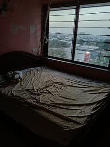 Bedroom Image of 650 Sq.ft 1 BHK Apartment / Flat for rent in Shreeji Sharnam Shaligram, Karelibagh Vadodara for Rs. 15500