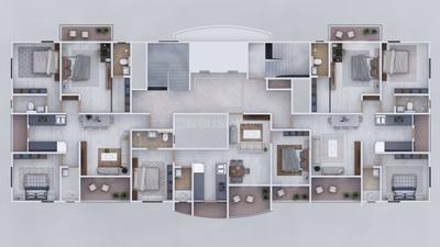 Image of 1486 Sq.ft 3 BHK Apartment / Flat for sale in Sada Sundaram, Vadgaon Budruk, Pune for Rs. 12000000
