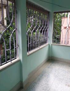 Balcony Image of 1200 Sq.ft 2 BHK Builder Floor for rent in Baguiati Kolkata for Rs. 14000