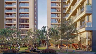 Image of 2243 Sq.ft 3 BHK Apartment / Flat for sale in Vesu, Surat for Rs. 11500000
