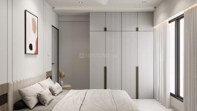 Bedroom Image of 2061 Sq.ft 3 BHK Apartment / Flat for rent in Adajan Gam Surat for Rs. 50000