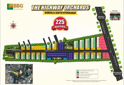 Image of 1485 Sq.ft Residential Plot / Land for sale in Shadnagar, Ranga Reddy for Rs. 3700000
