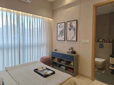 Bedroom Image of 1050 Sq.ft 3 BHK Apartment / Flat for rent in Purva Clermont, Chembur Mumbai for Rs. 140000