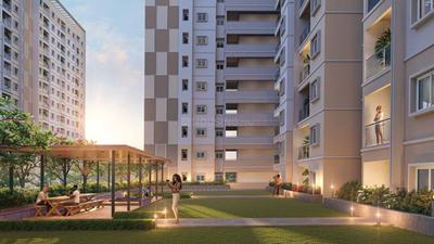 Image of 813 Sq.ft 2 BHK Apartment / Flat for sale in Nambiar Millennia, Anekal, Bengaluru for Rs. 8500000