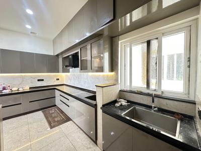 Kitchen Image of 1900 Sq.ft 3.5 BHK Apartment / Flat for rent in Keya Spring, Arakere Bengaluru for Rs. 75000