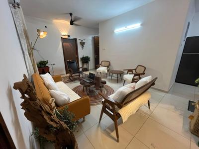 Hall Image of 1300 Sq.ft 3 BHK Apartment / Flat for rent in Provident Adora De Goa, Sancoale Goa for Rs. 65000