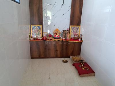 Pooja Room Image of 1500 Sq.ft 3 BHK Independent House for sale in Labhandih Raipur for Rs. 7200000