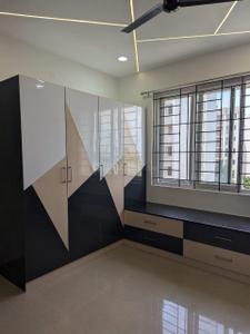 Bedroom Image of 1254 Sq.ft 2 BHK Apartment / Flat for rent in Puravankara Windermere, Pallikaranai Chennai for Rs. 40000