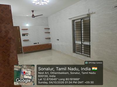 Hall Image of 1420 Sq.ft 3 BHK Apartment / Flat for rent in Nest Bonsai, Ottiyambakkam Chennai for Rs. 28000